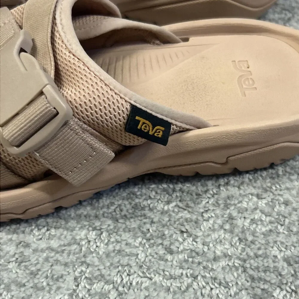Teva Sandals Womens 7 Hurricane Verge Sporty Slip On Slide Mesh Pink Peach